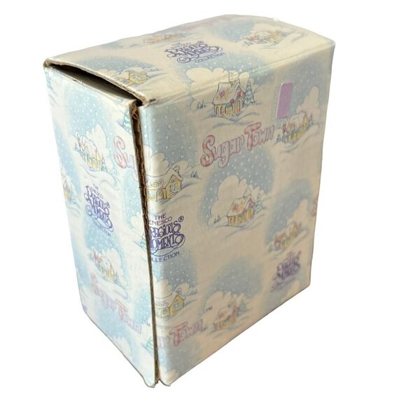 Precious Moments Sugar Town 529540 Dog & Kitten On Bench Figurine Vtg Christmas - Picture 11 of 12